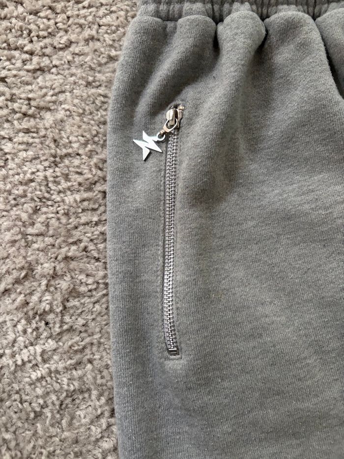 Jogging gris large baggy coupe droite cynique - photo numéro 8