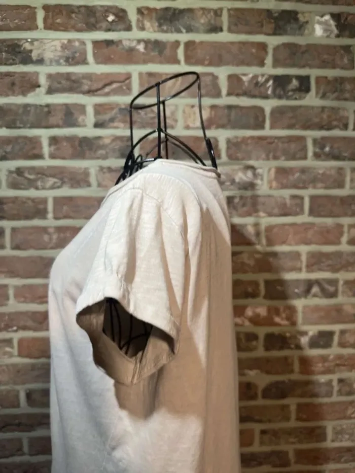 T-shirt beige Esprit uni Taille US: M , F : L - photo numéro 17