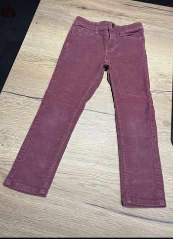 Pantalon velours fille