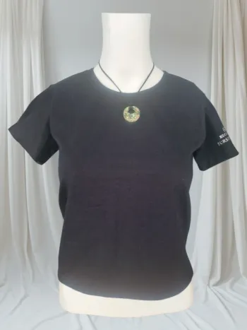 Tee-shirt, Top, Noir, Egon, T.S