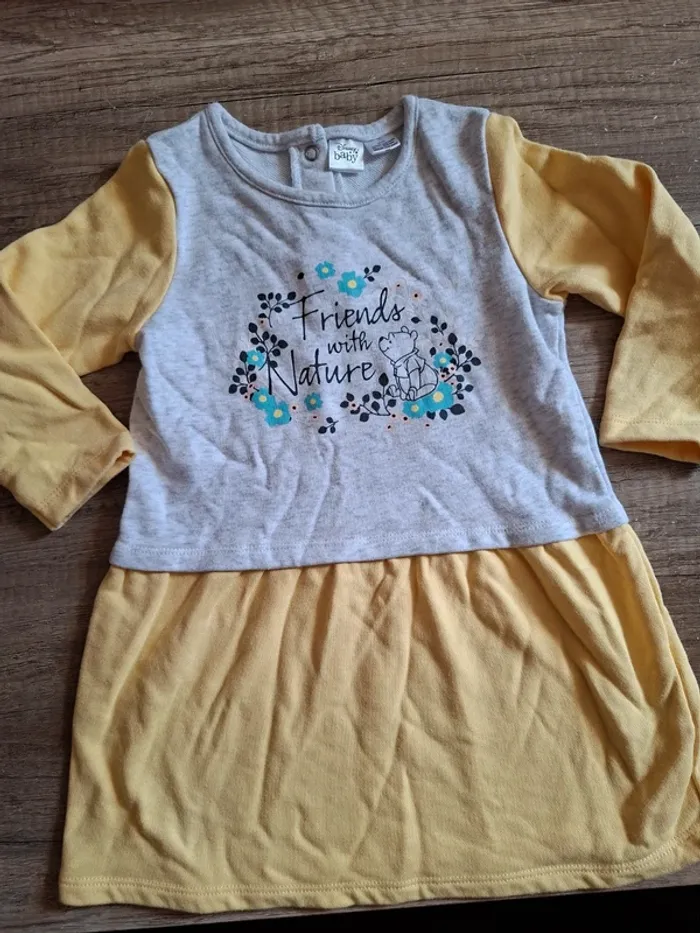 Robe pull bébé fille