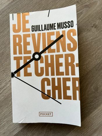 Livre « je reviens te chercher » de Guillaume musso
