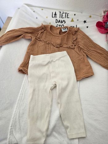 Ensemble bébé fille 18 mois