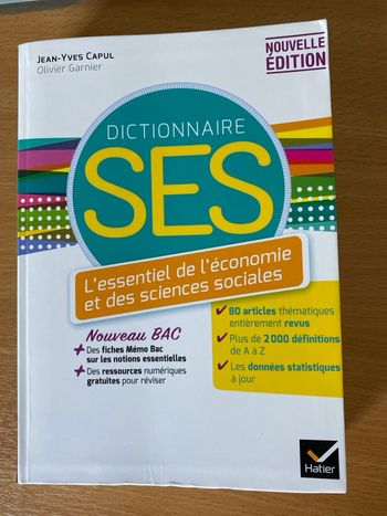 Dictionnaire SES
