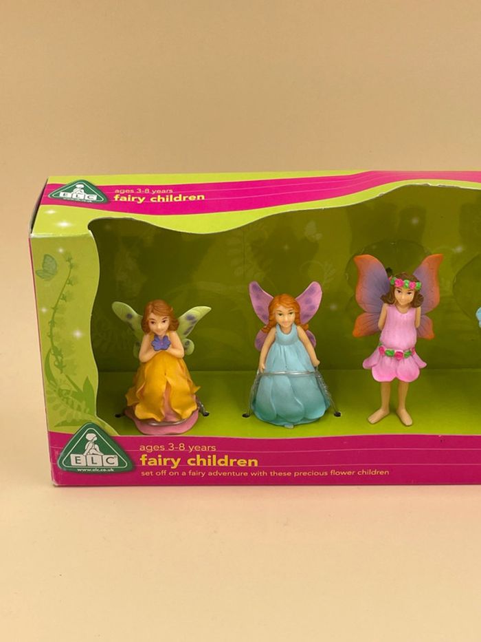 Coffret 5 figurines Fairy Children (3 x Fairies, 2 x Elves) Elc neuf - photo numéro 2
