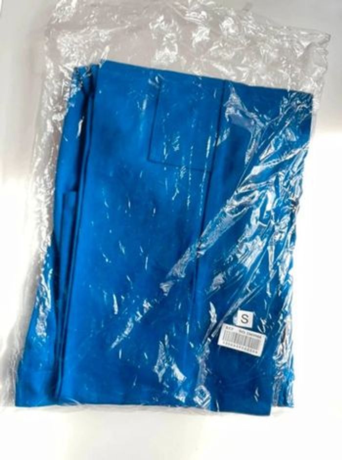 Pantalon bleu de travail neuf taille S Sanfor 100% coton - photo numéro 2