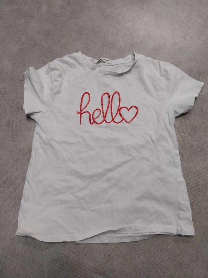tee shirt fille 5 ans h&m