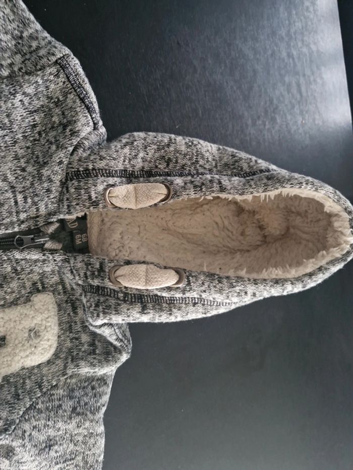 Gilet zippé chaud bébé garçon - photo numéro 5