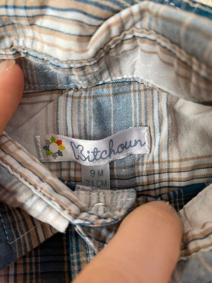 chemise carreaux - photo numéro 2