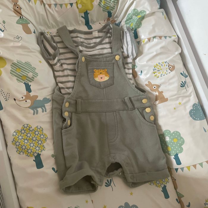 Ensemble Salopette boîte à malices