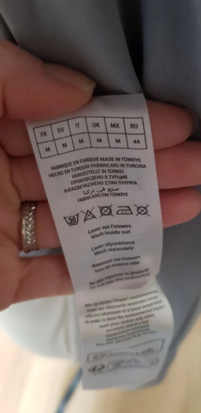 Tee shirt manches longues naf naf M - photo numéro 4