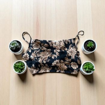 top en satin taille S shein