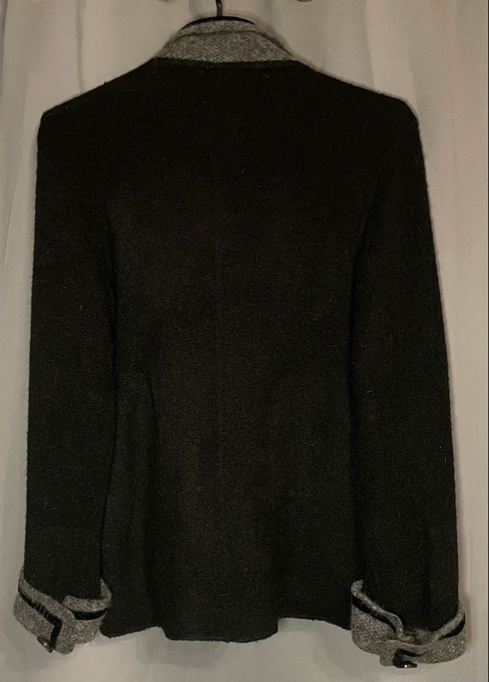 Veste/gilet »Patrice Breal »noire et grise - photo numéro 2