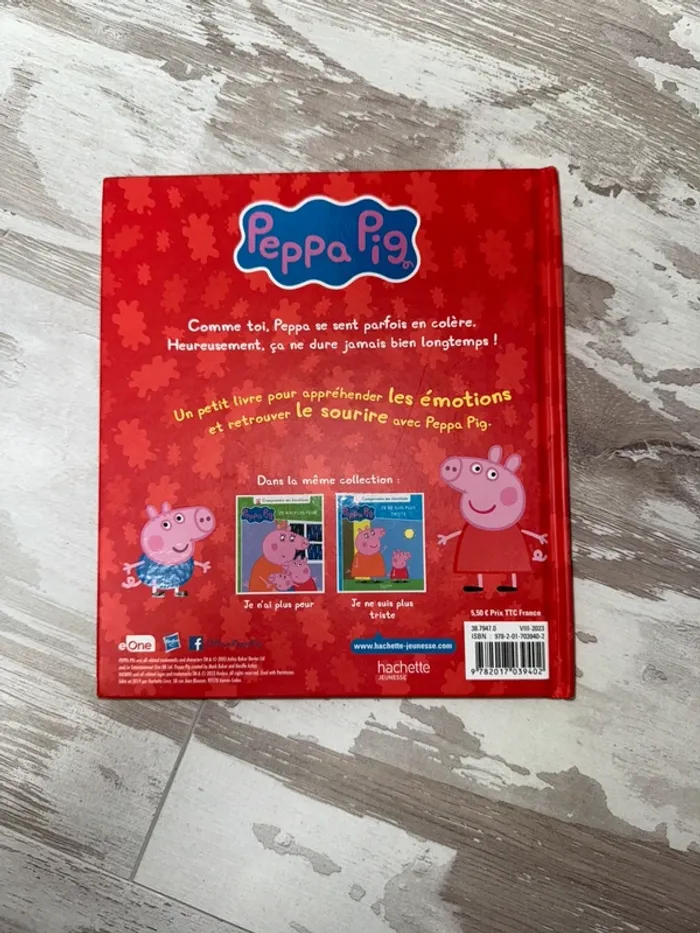 Livre peppa pig je ne suis plus en colère - photo numéro 2