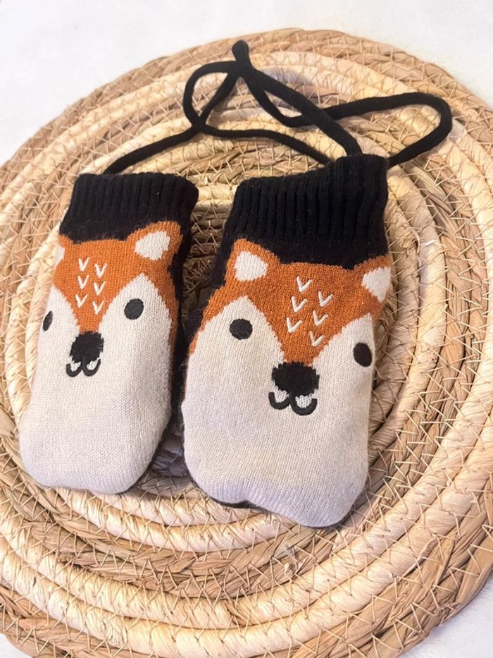 Paire de moufles taille 9-12 mois - photo numéro 2