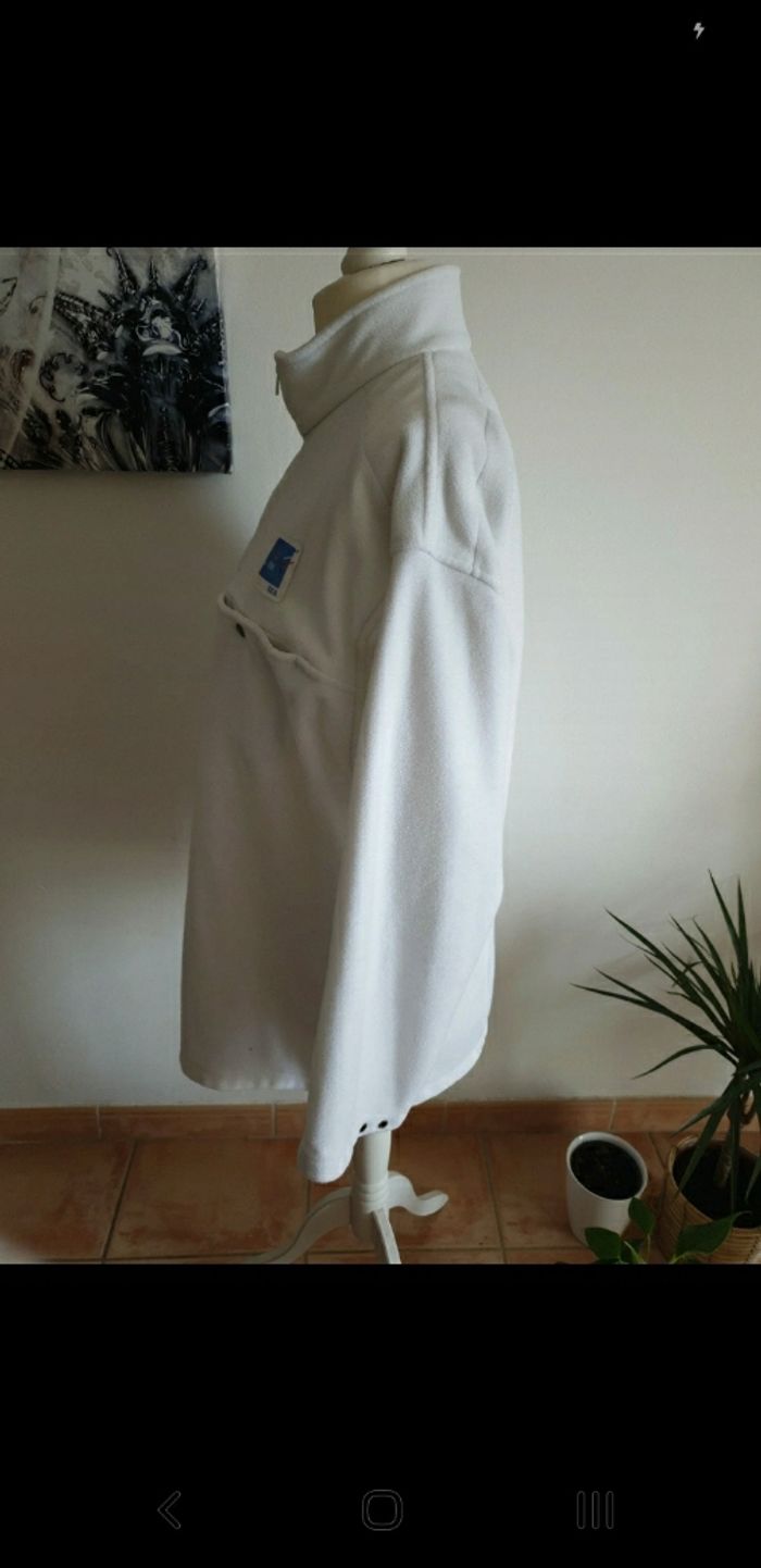 Polaire blanche mixte - photo numéro 4