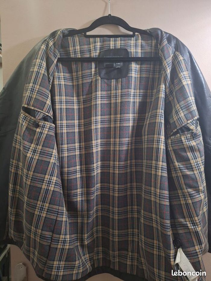 Veste en Cuir Zara - photo numéro 2