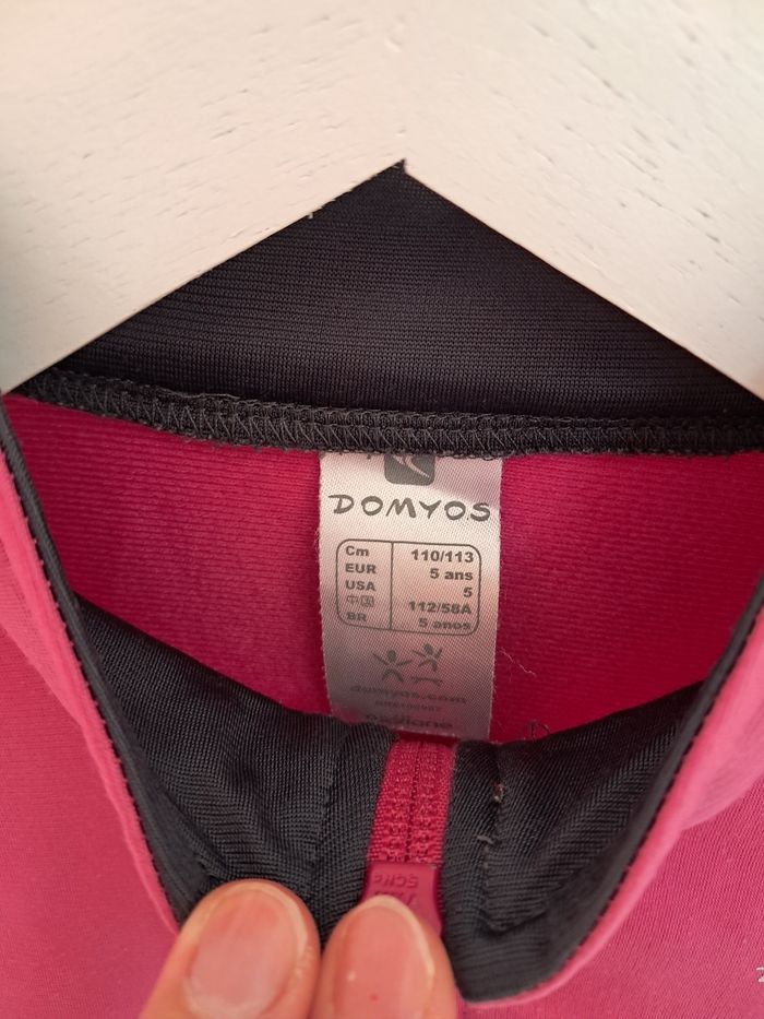 Veste survêtement 5 ans domyos - photo numéro 2