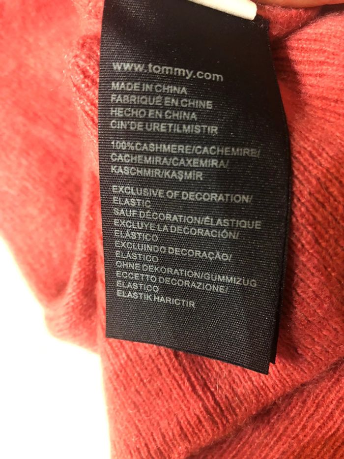 Pull cachemire Tommy Hilfiger - photo numéro 6