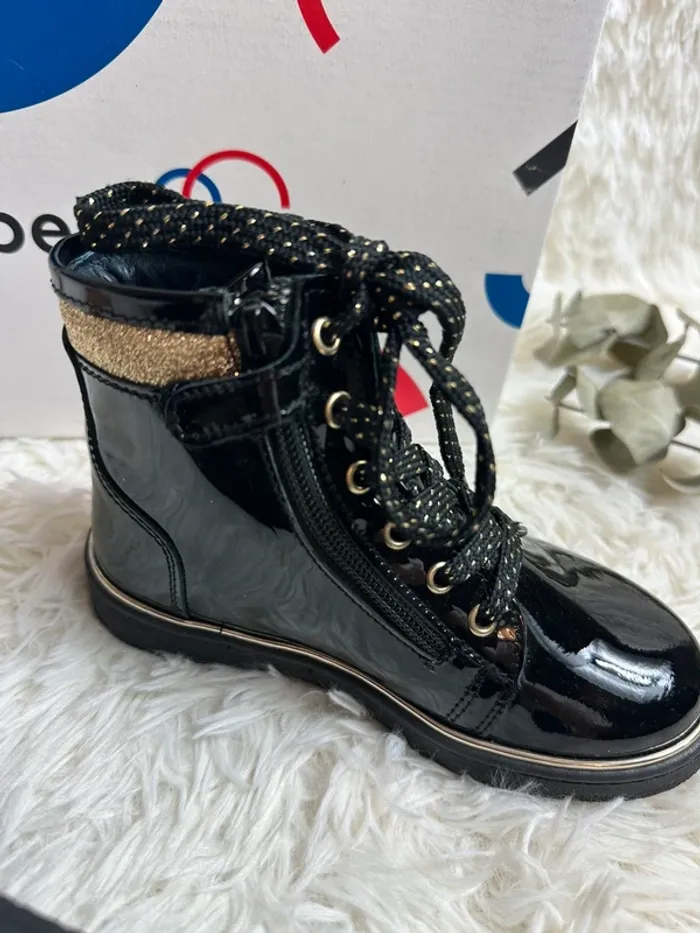 Paire de bottines vernis Bellamy taille 28 - photo numéro 5