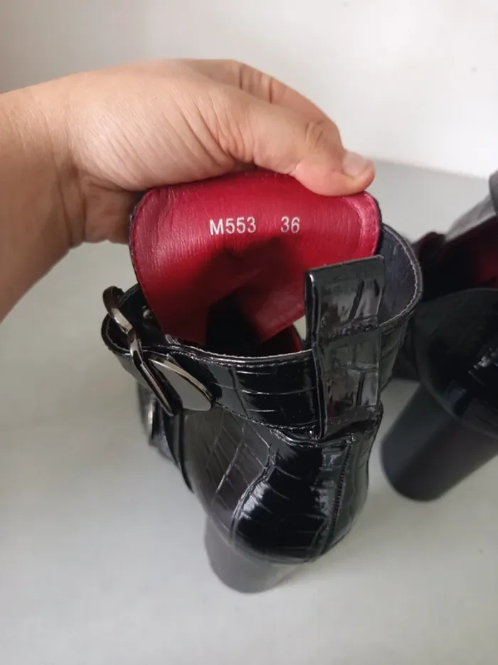 Bottine à talons hauts femme - photo numéro 6
