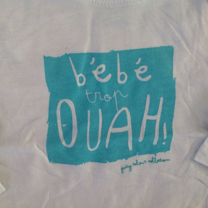 Tee-shirt blanc Tape à l'œil - 9 mois - photo numéro 2