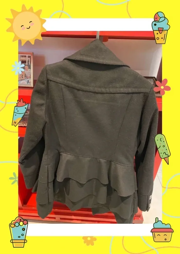 Manteau Bréal 42 noir - photo numéro 2