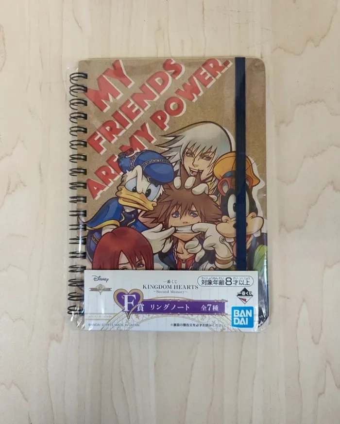 Carnet à spirale Kingdom Hearts