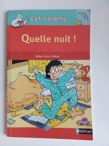 Livre enfant gafi quelle nuit
