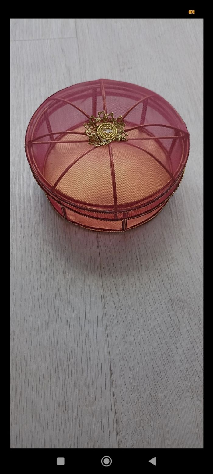 Petite boite rangement vide poches bijoux