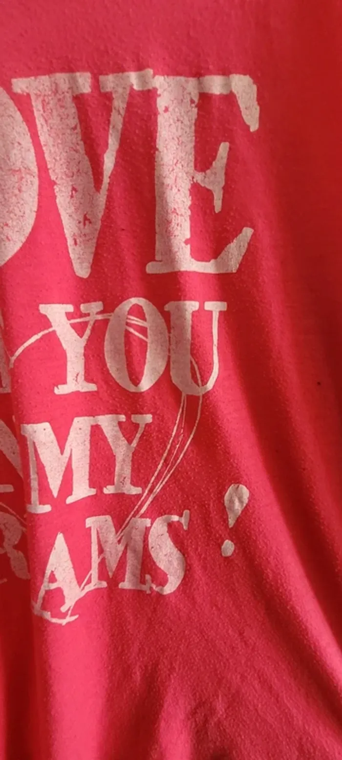 T shirt manche longue rose fluo - photo numéro 7