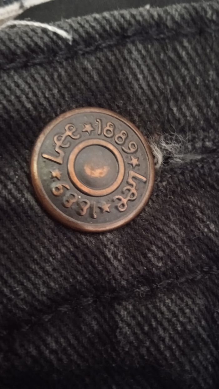 Jeans Lee Noir Oversize femme 3XL - photo numéro 6