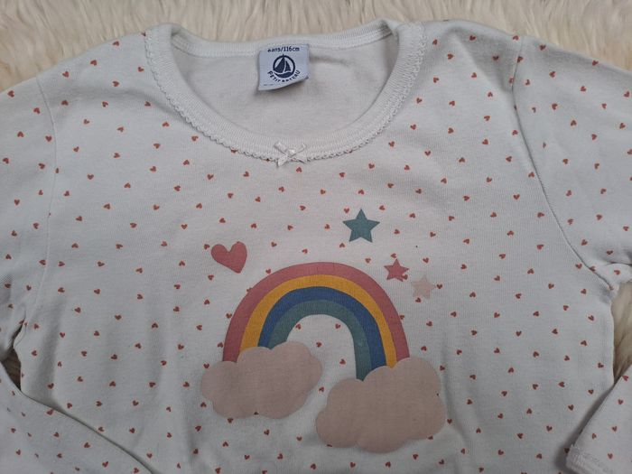 Lot de 2 pyjamas longs Okaidi et Petit Bateau taille 6 ans - photo numéro 3