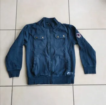 Sweat gilet zippé gémo 6 ans