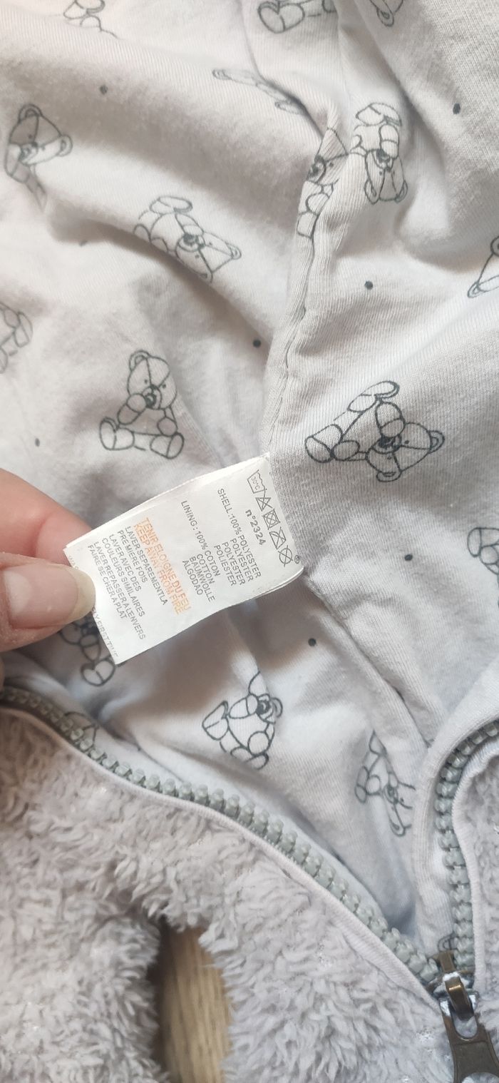 Combinaison pilote ourson 1 mois - photo numéro 4