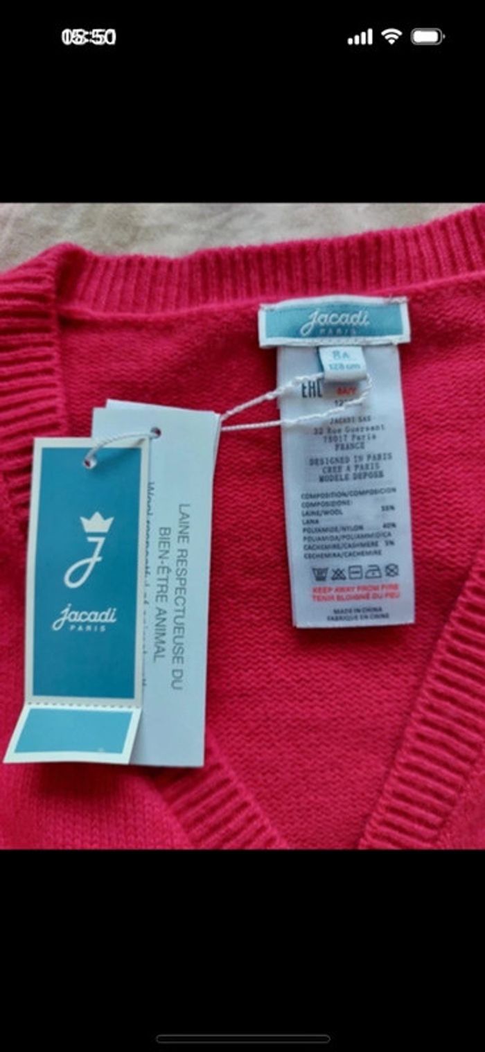 Pull Jacadi taille 8 ans neuf - photo numéro 3