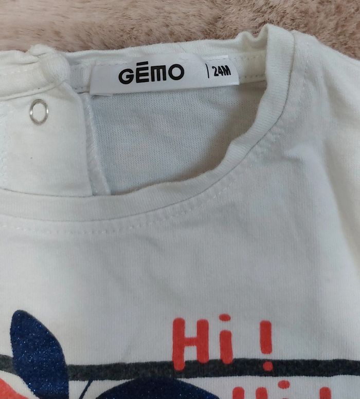T-shirt Gemo 24 mois - photo numéro 4