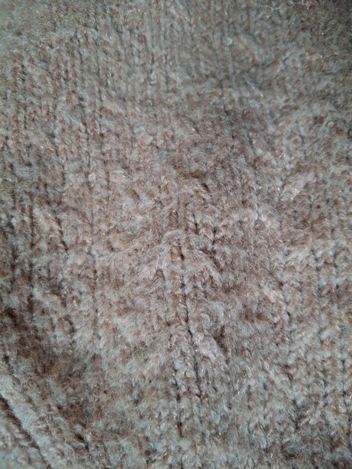 Gros gilet chaud beige 18 mois fille kiabi - photo numéro 5