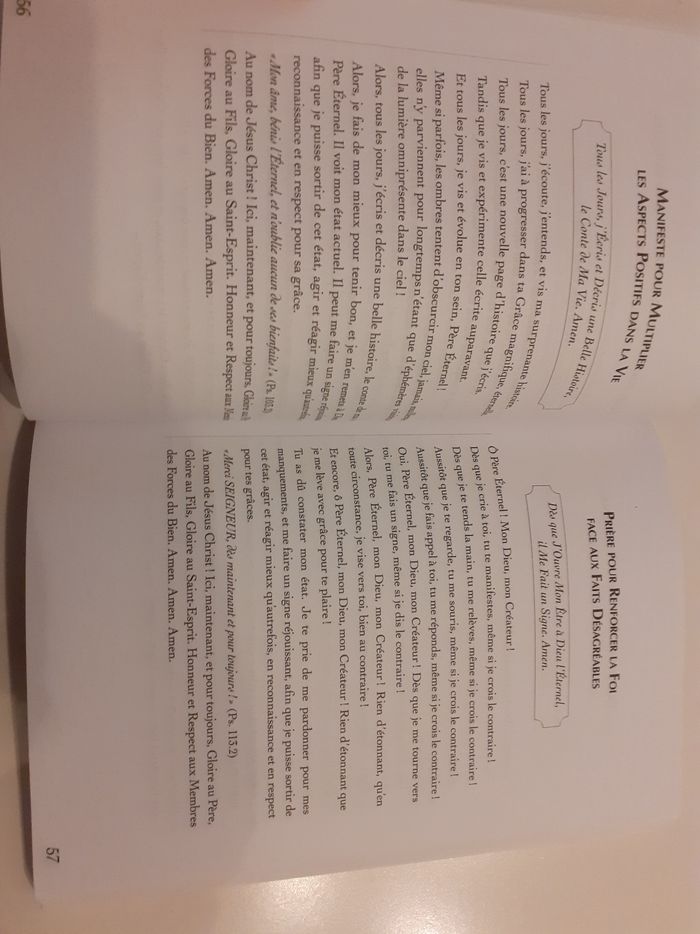 Livre " Prières secrètes de pouvoir pour la guérison, la santé et le bien-être " - photo numéro 3