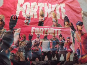 Housse de couette et taie d'oreiller Fortnite