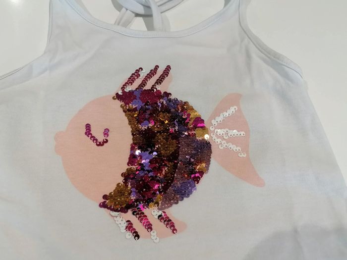 Haut été bretelle 🐠 T 7- 8 ans - photo numéro 8