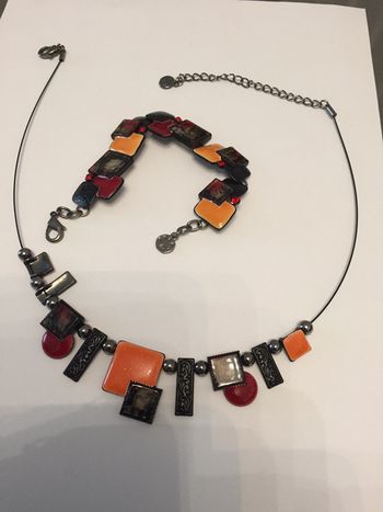 Parure collier bracelet Nikita