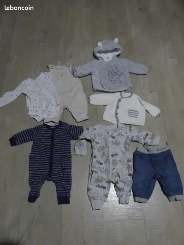 Lot vêtements garçon 3mois - photo numéro 4