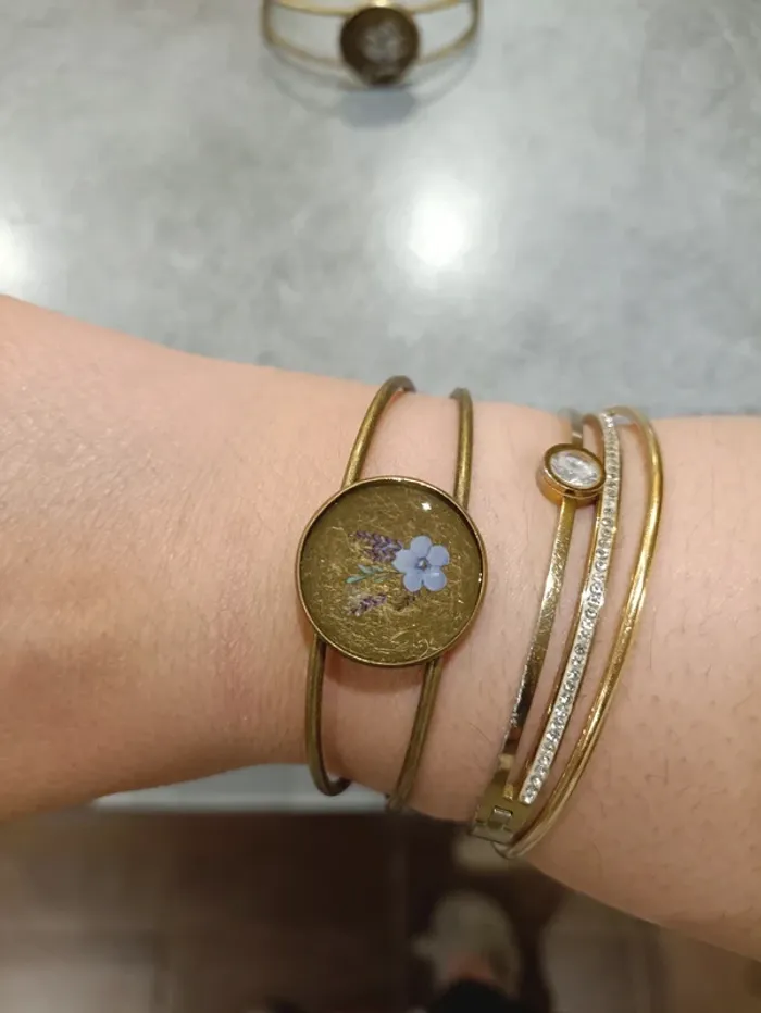 Bracelets couleur bronze
