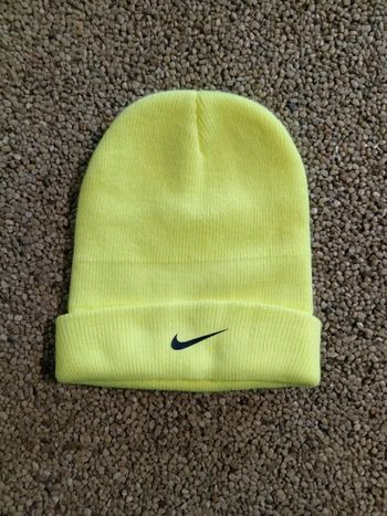 Bonnet jaune taille unique