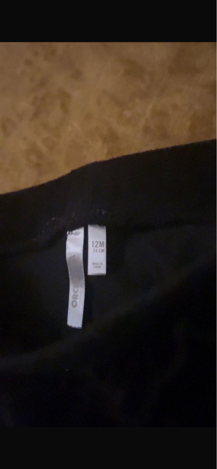 Pantalon velour bébé