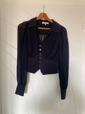 Blouse bleu marine 