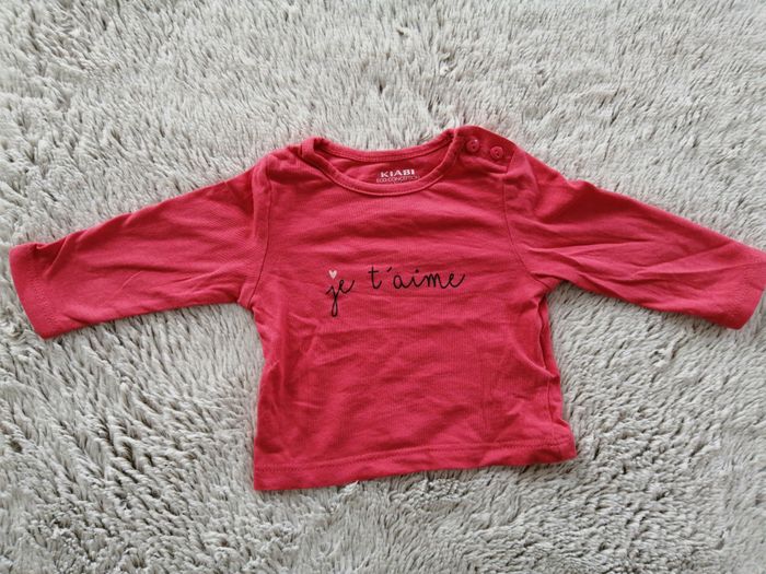 T shirt 1 mois