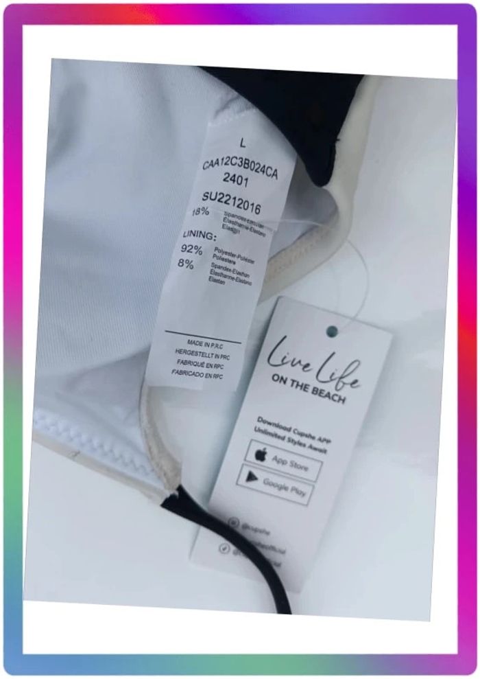 Maillot de bain L Cupshe - photo numéro 3