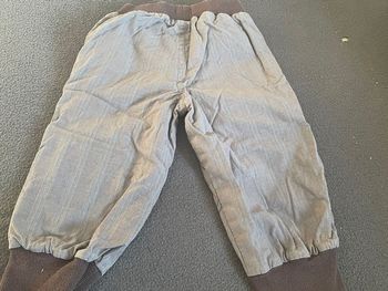 Pantalon garçon marron kimbaloo 12 mois